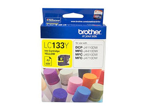 Brother LC-133Y Yellow Ink Cartridge