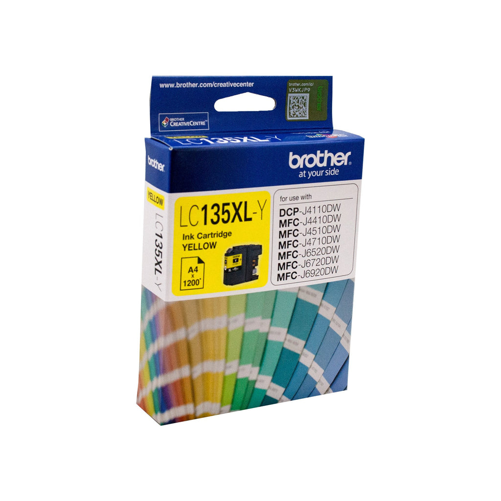 Brother LC-135XLY Yellow Ink Cartridge