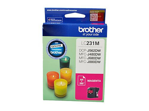 Brother LC-231MS Magenta Ink Cartridge