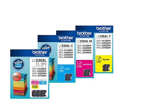 Brother LC-235XLCL3PK Misc Consumables Ink Cartridge