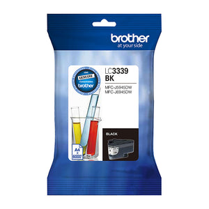 Brother LC-3339XLBK, Original Black High Yield Ink Cartridge - 6,000 Pages