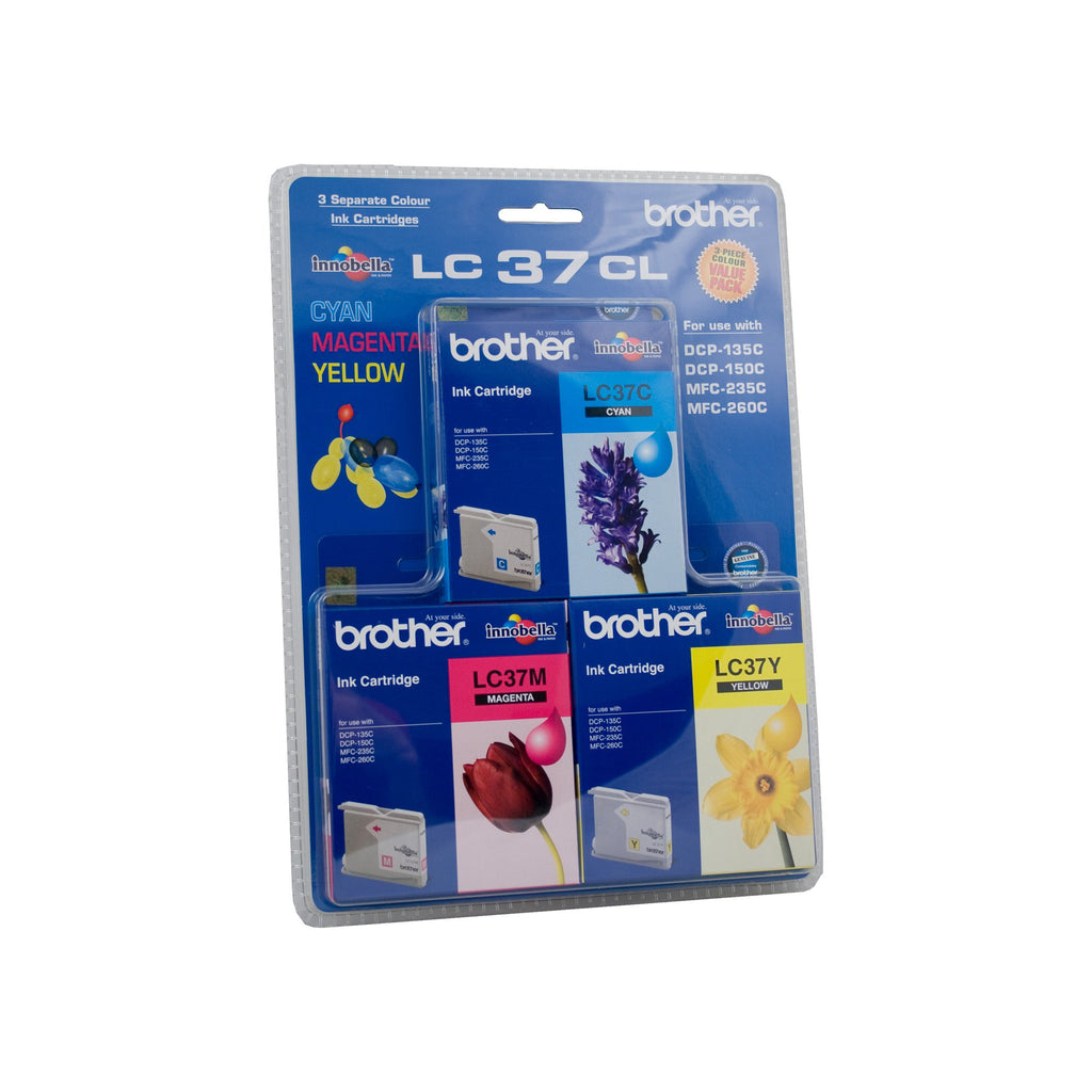 Brother LC-37 CMY Colour Pack Ink Cartridge