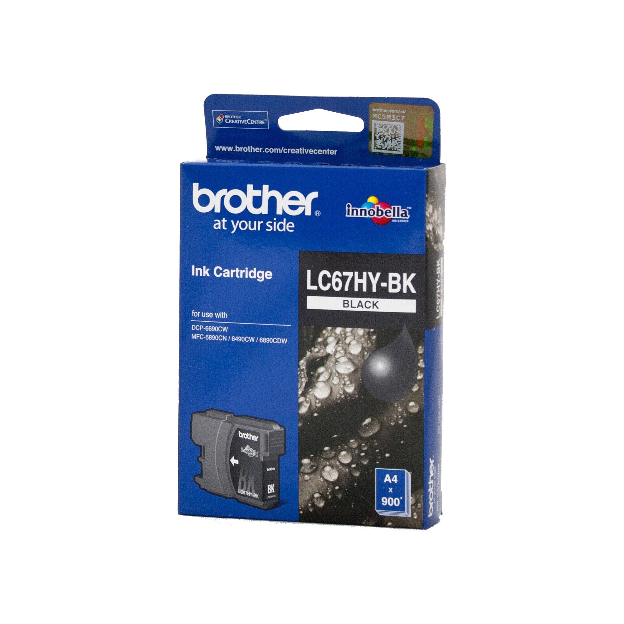 Brother LC-67HYBK Black Ink Cartridge