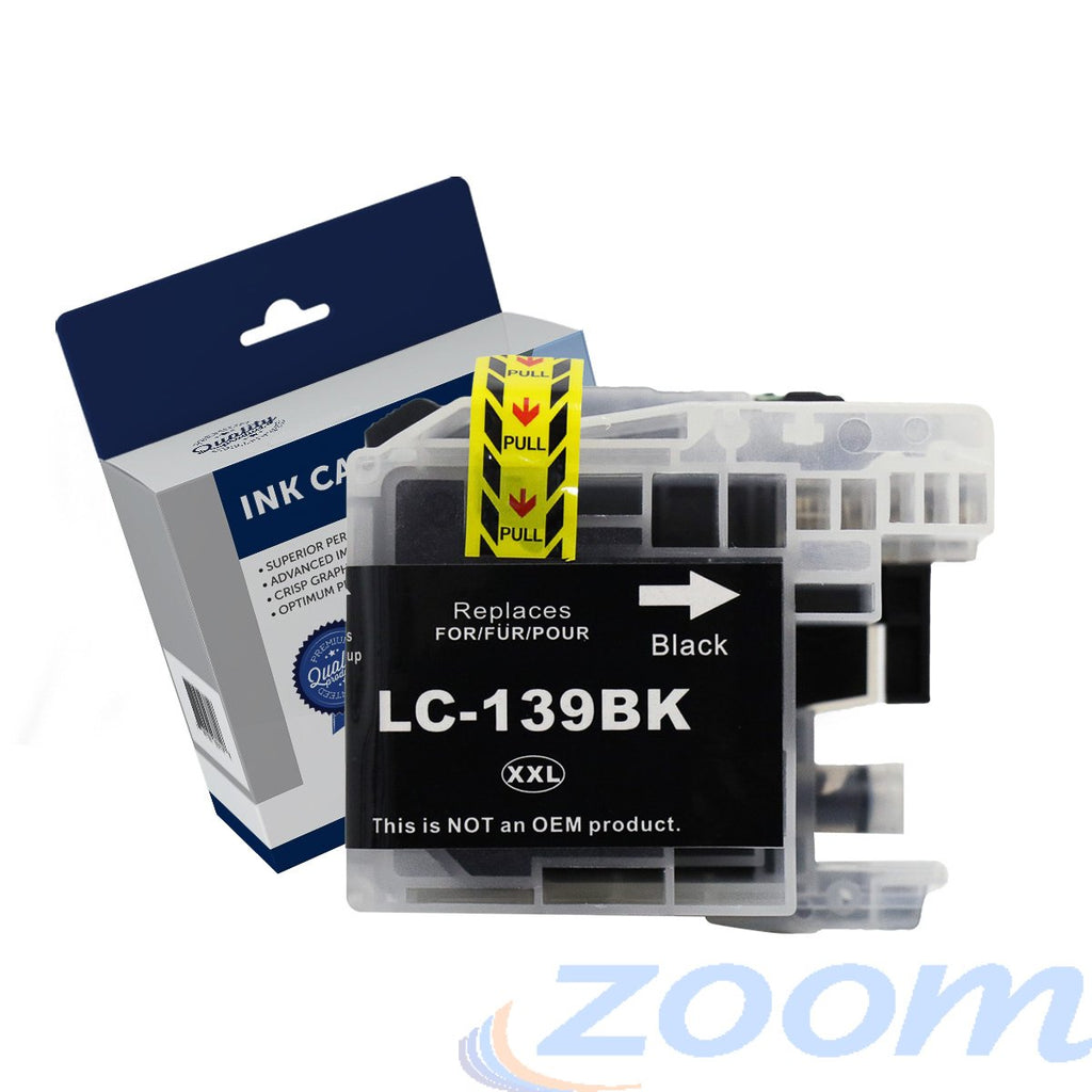 Premium Compatible Brother LC139XLBK Black Extra High Yield Ink Cartridge