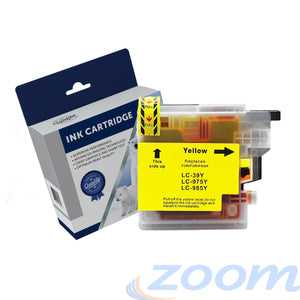 Premium Compatible Brother LC39Y Yellow High Yield Ink Cartridge