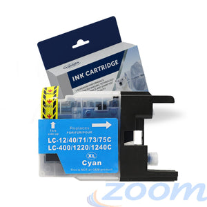 Premium Compatible Brother LC40C-LC73C Cyan High Yield Ink Cartridge