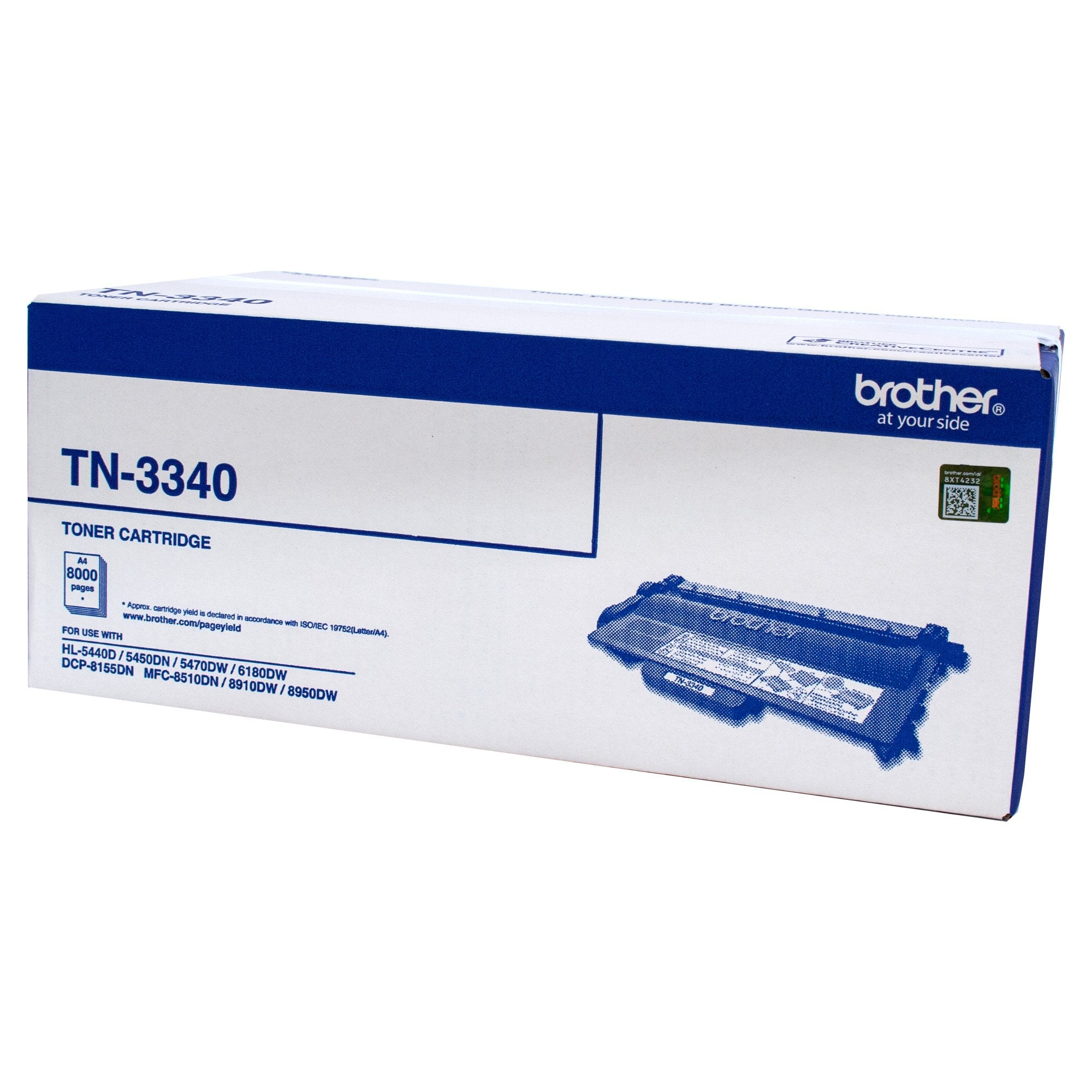 Brother TN-3340 Black Toner Cartridge