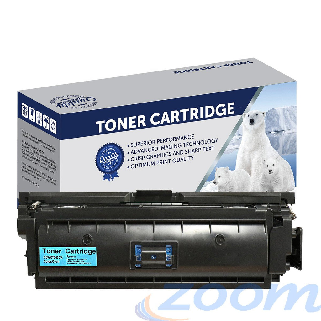 Premium Compatible Canon CART040CII Cyan Toner Cartridge