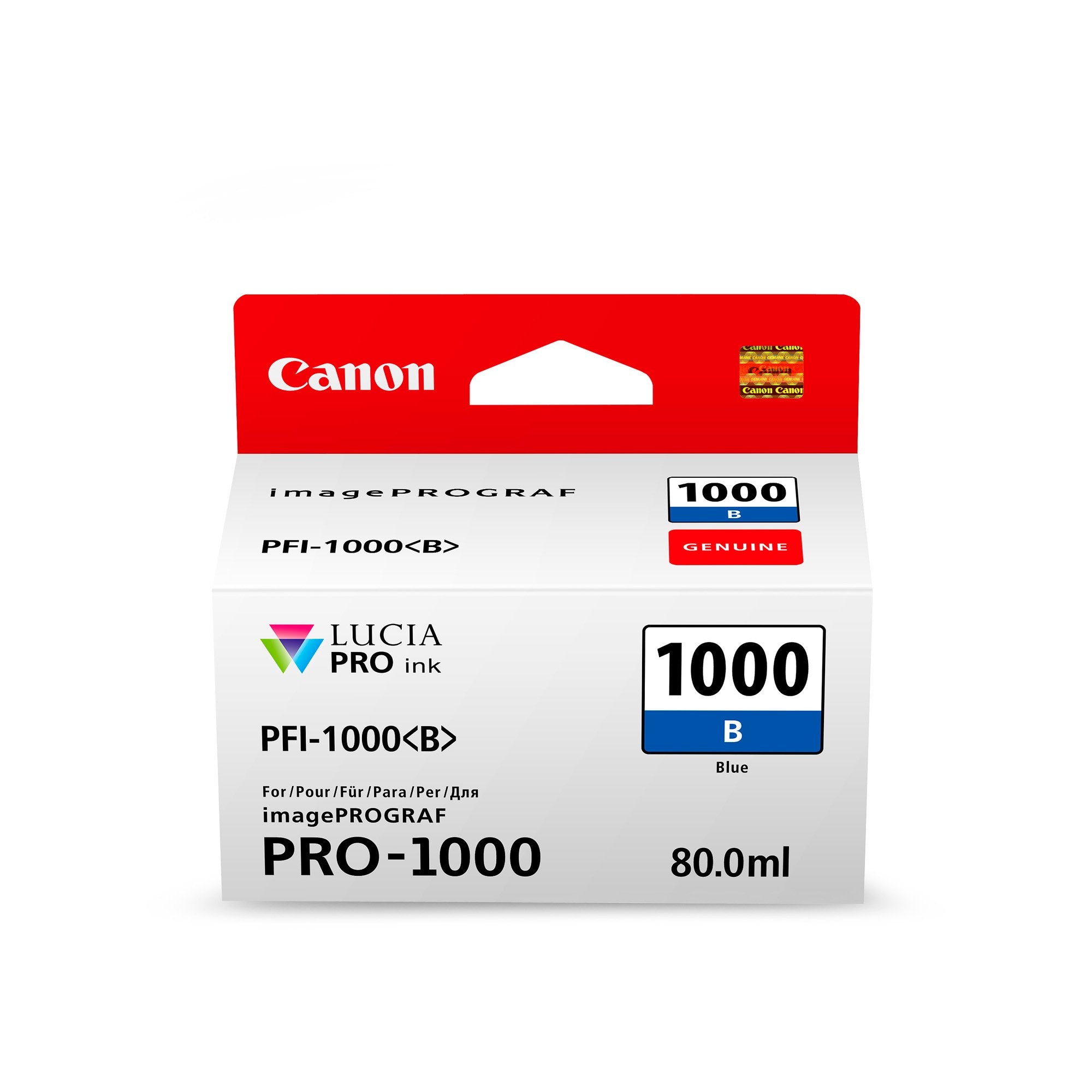 Canon PFI1000B Blue Ink Cartridge