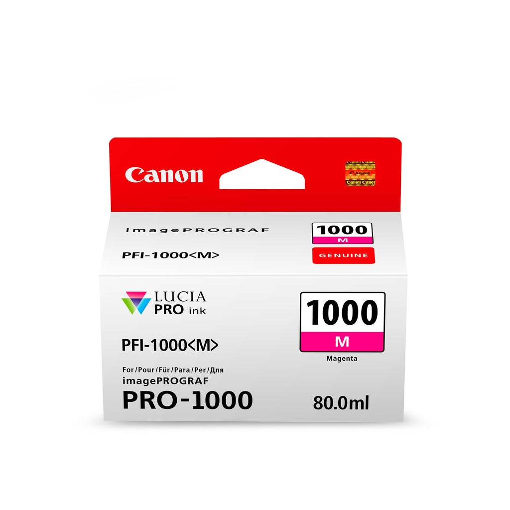 Canon PFI1000M Magenta Ink Cartridge