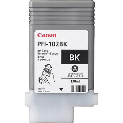 Canon PFI102BK Black Ink Cartridge