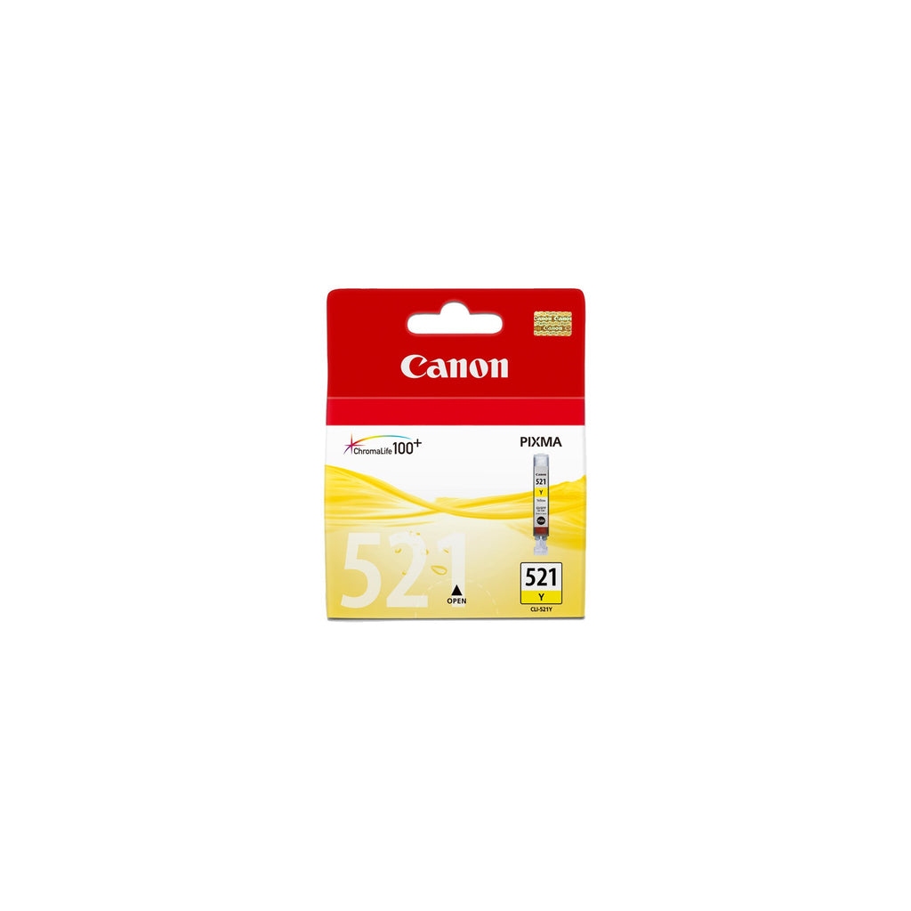 Canon CLI521Y Yellow Ink Cartridge