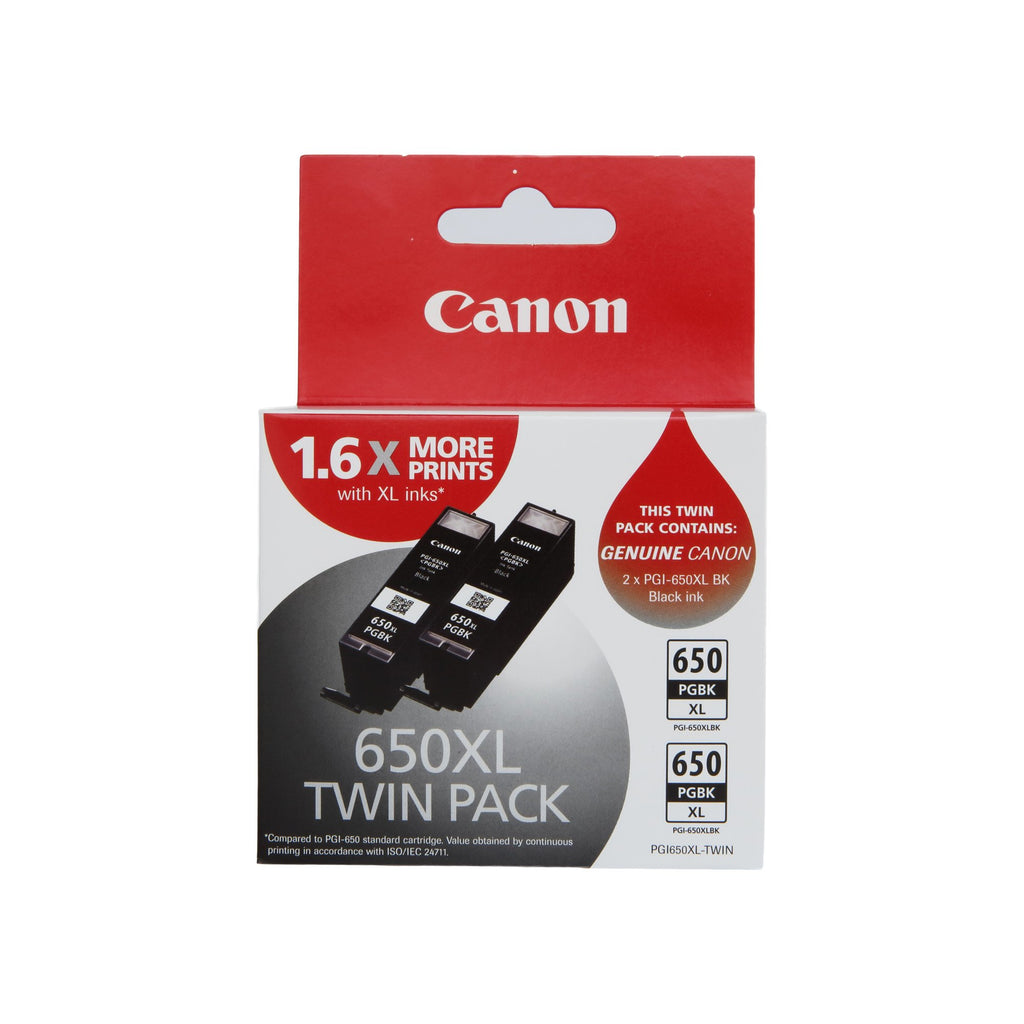 Canon PGI650XLBK-TWIN Black Ink Cartridge