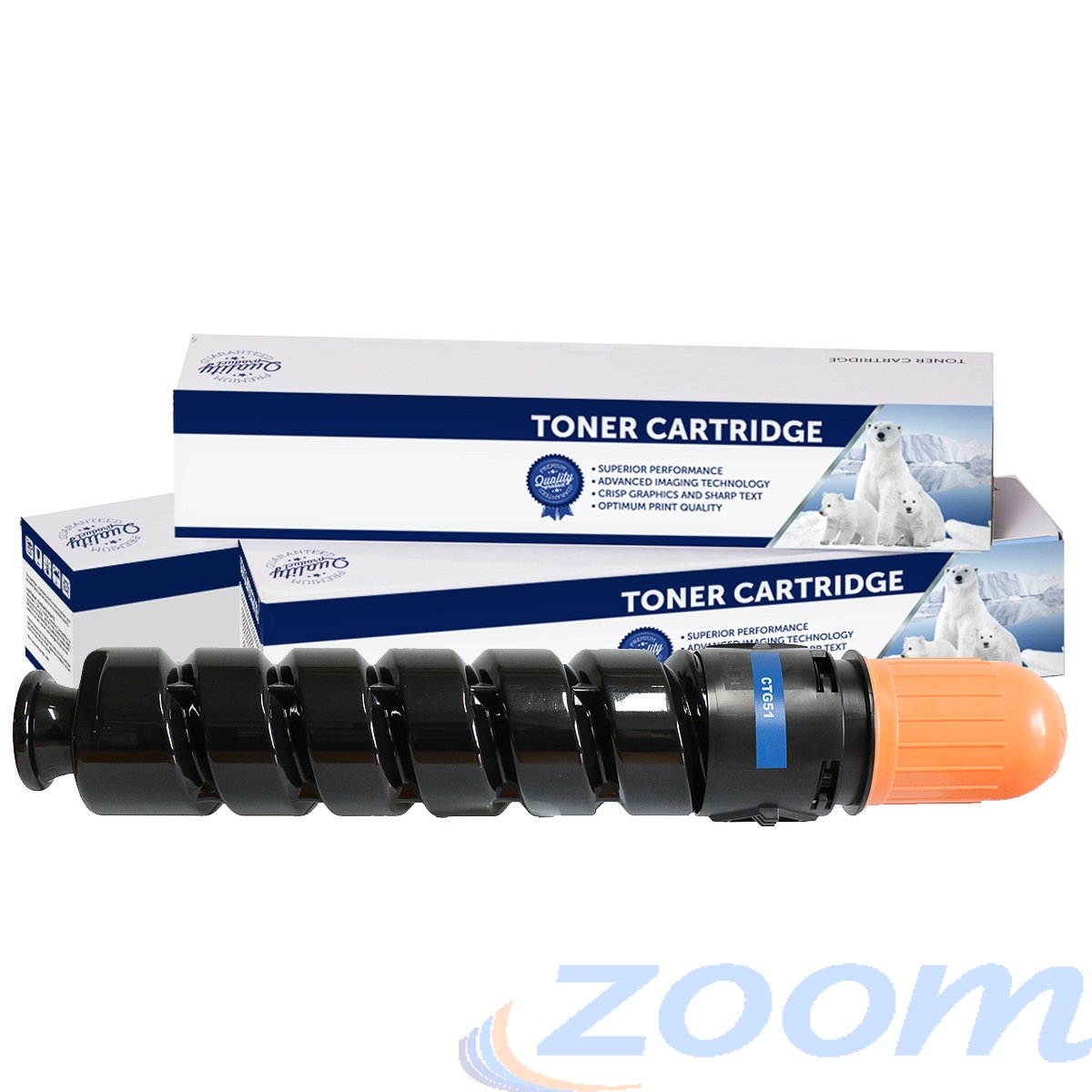 Canon TG51, Premium Compatible Black Toner Cartridge