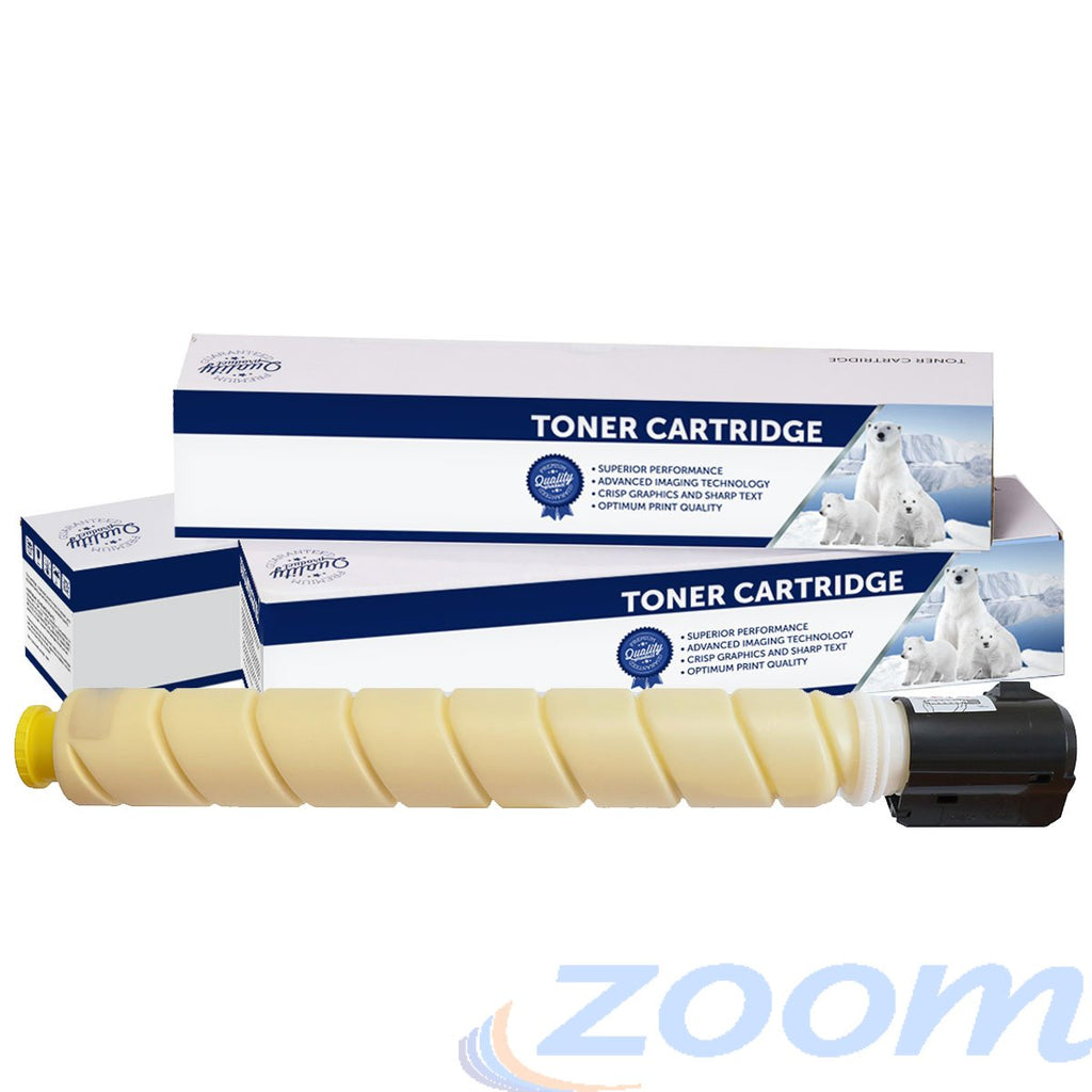 Canon TG65Y, Premium Compatible Yellow Toner Cartridge