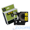 Premium Compatible Dymo SD45808 Black Text on Yellow Tape