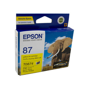 Epson C13T087490 Yellow Ink Cartridge