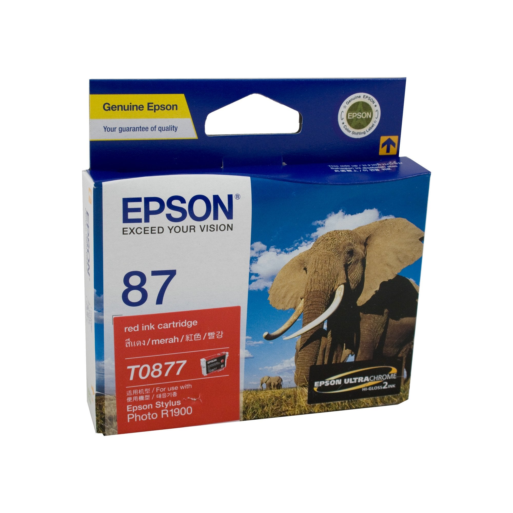 Epson C13T087790 Red Ink Cartridge