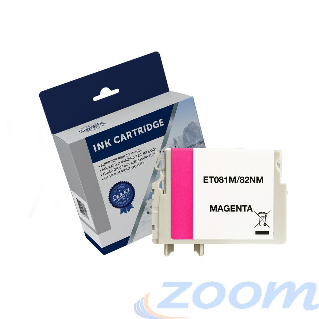 Premium Compatible Epson C13T112392, 82N Magenta Ink Cartridge