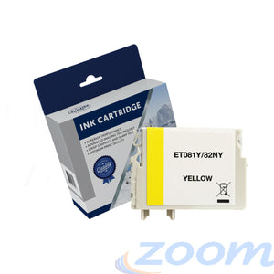 Premium Compatible Epson C13T112492, 82N Yellow Ink Cartridge