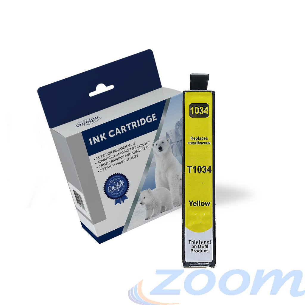 Premium Compatible Epson C13T103492, 103 High Yield Yellow Ink Cartridge