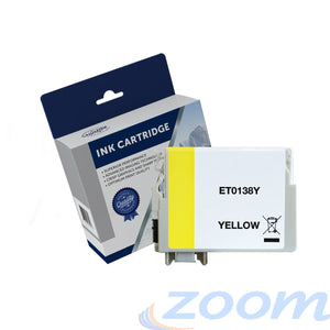 Premium Compatible Epson C13T138492, 138 High Yield Yellow Ink Cartridge