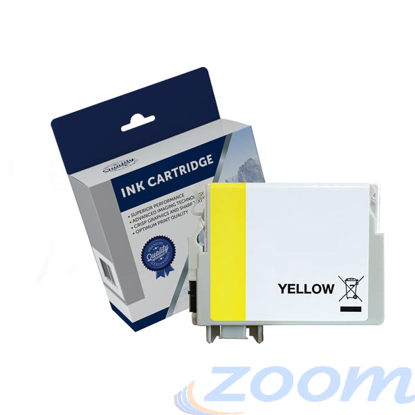 Premium Compatible Epson C13T140492, 140 High Yield Yellow Ink Cartridge