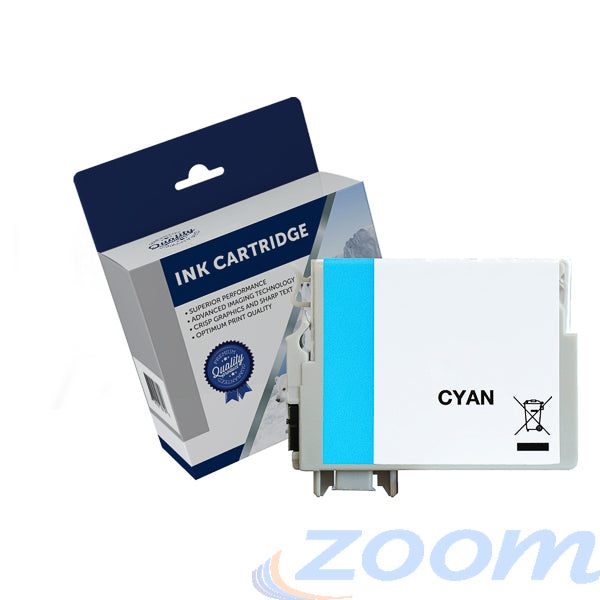 Premium Compatible Epson C13T294292, 220XL Cyan High Yield Ink Cartridge