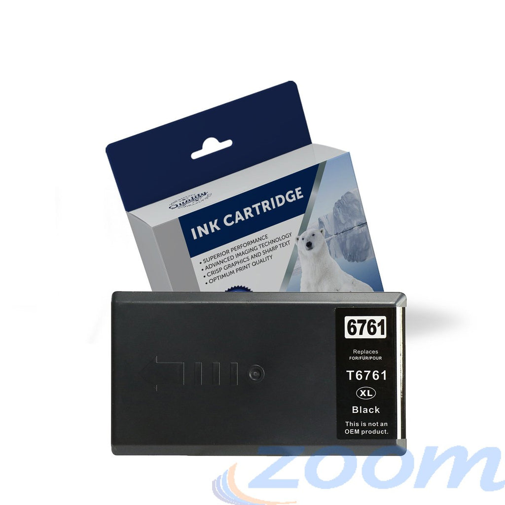 Premium Compatible Epson C13T675192, 711 Black High Yield Ink Cartridge