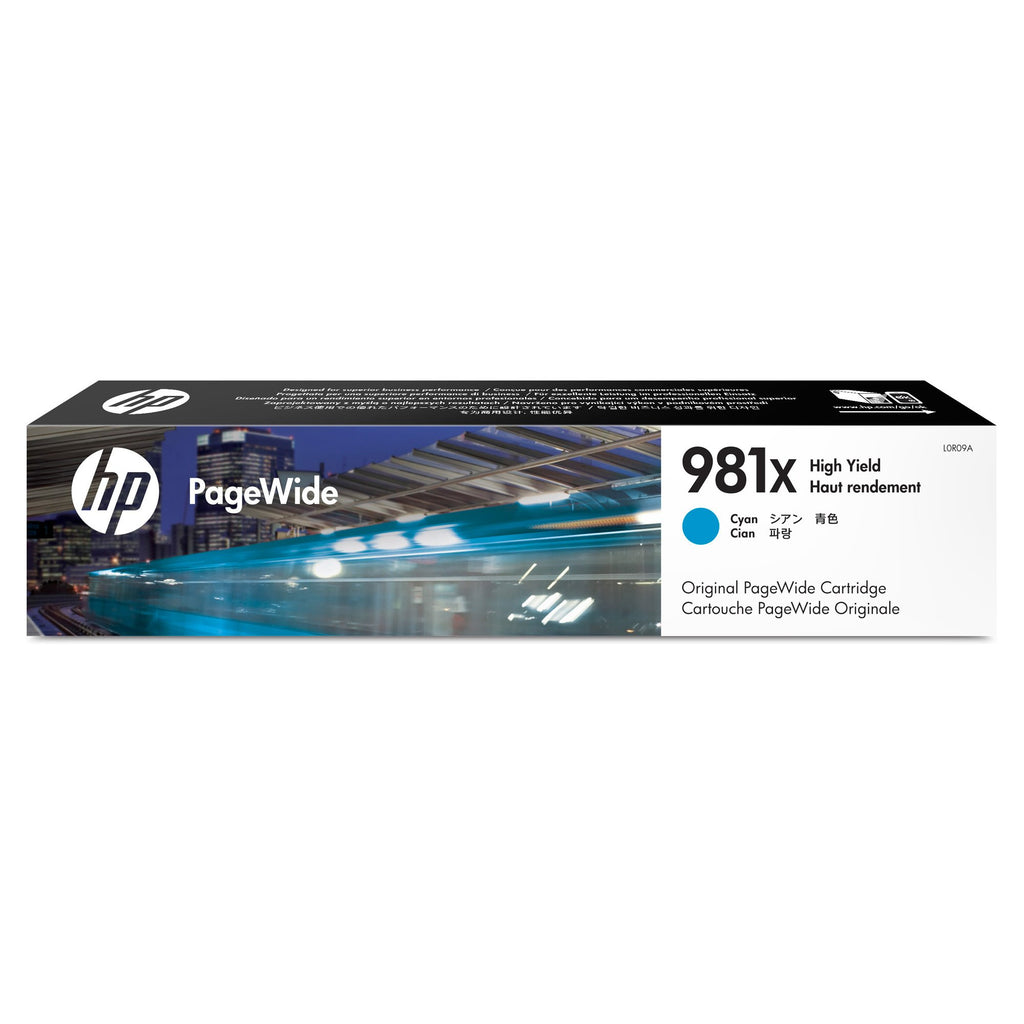 HP 981X L0R09A Cyan Ink Cartridge
