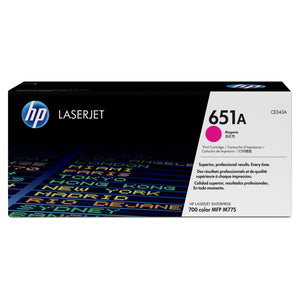 HP 651A Magenta Toner Cartridge (CE343A)