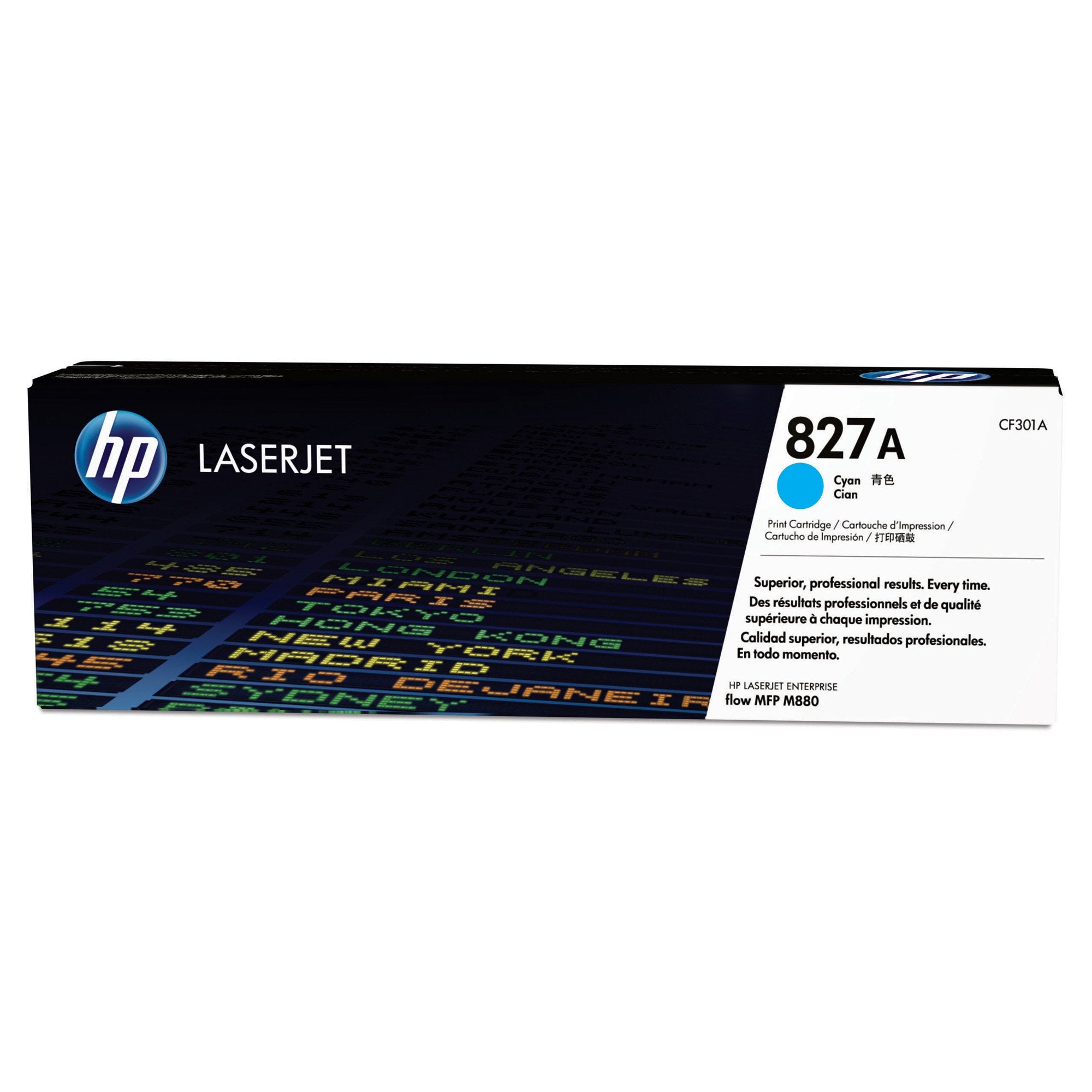 HP 827A Cyan Toner Cartridge (CF301A)