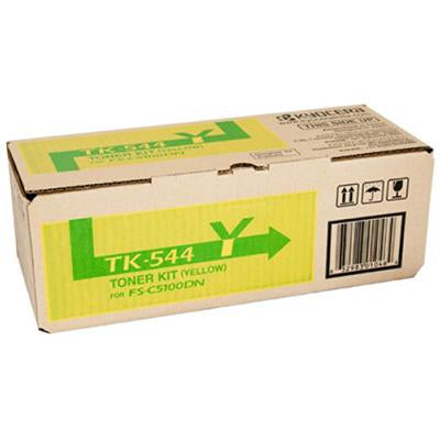 Kyocera TK-544Y Yellow Toner Cartridge