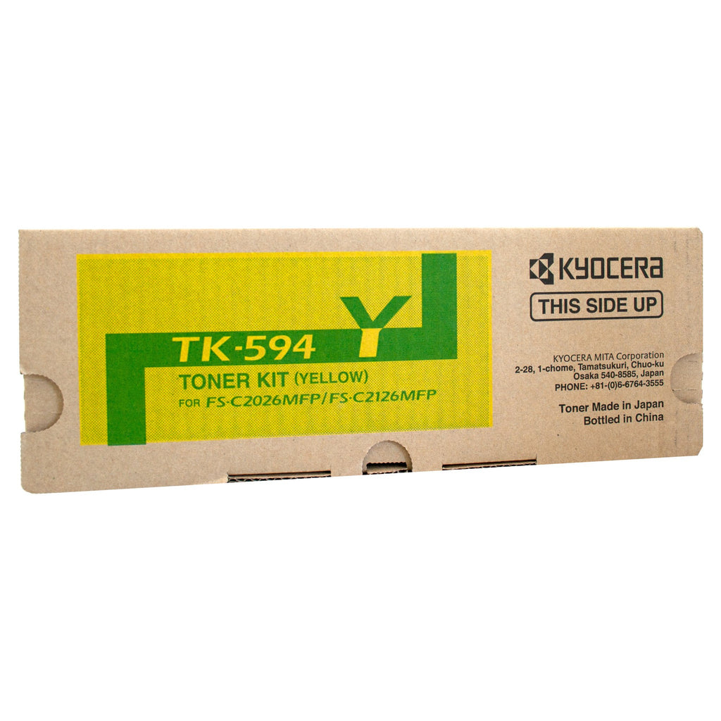 Kyocera TK-594Y Yellow Toner Cartridge