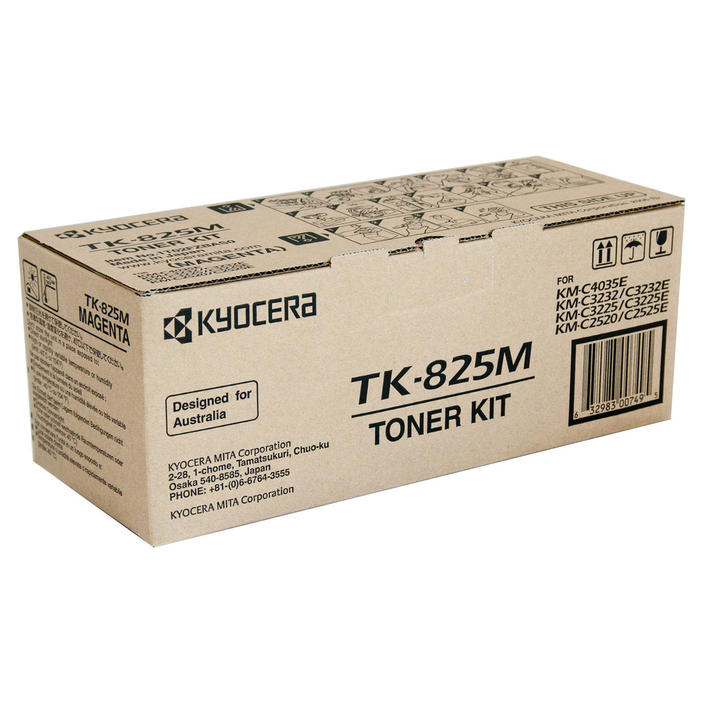 Kyocera TK-825M Magenta Toner Cartridge