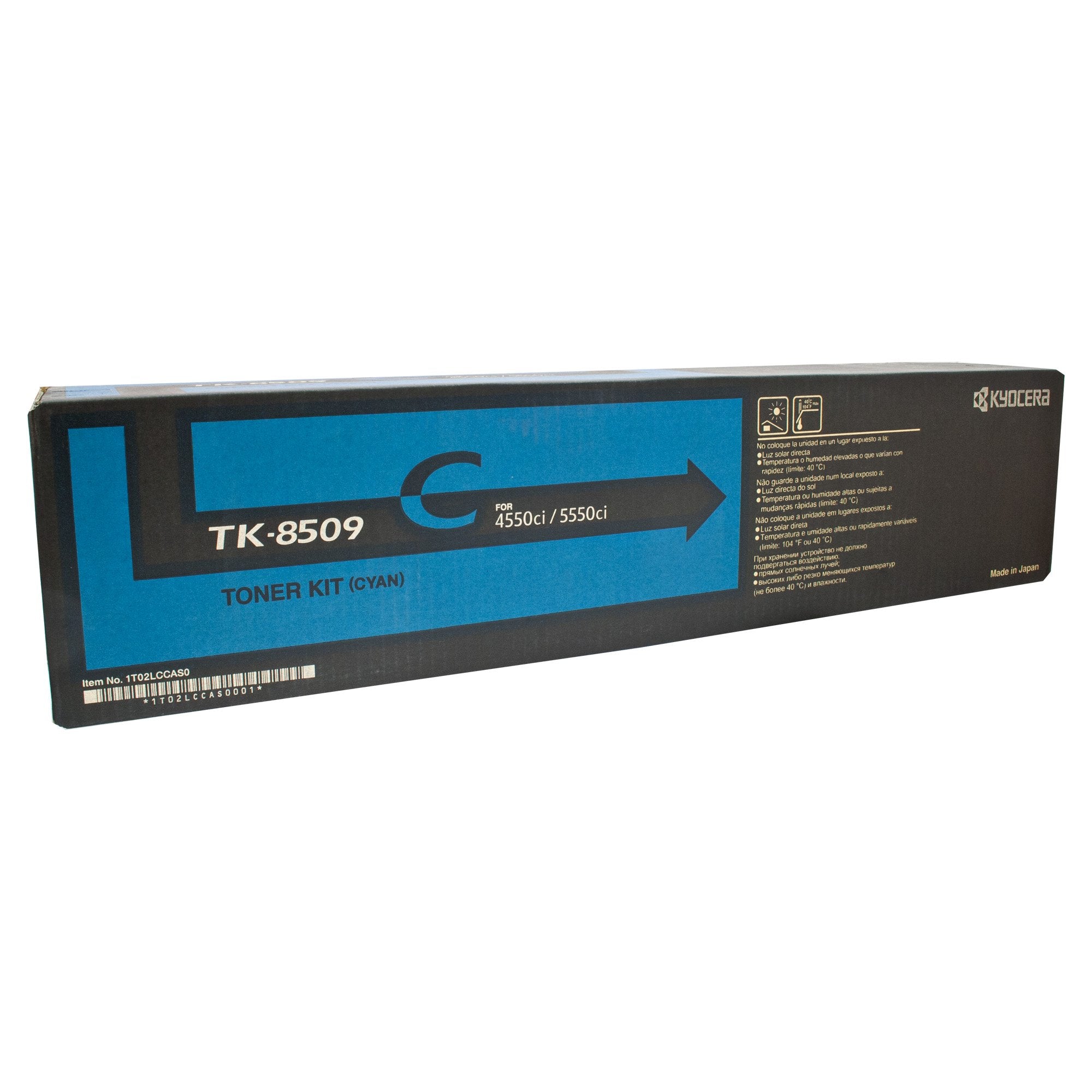 Kyocera TK-8509C Cyan Toner Cartridge