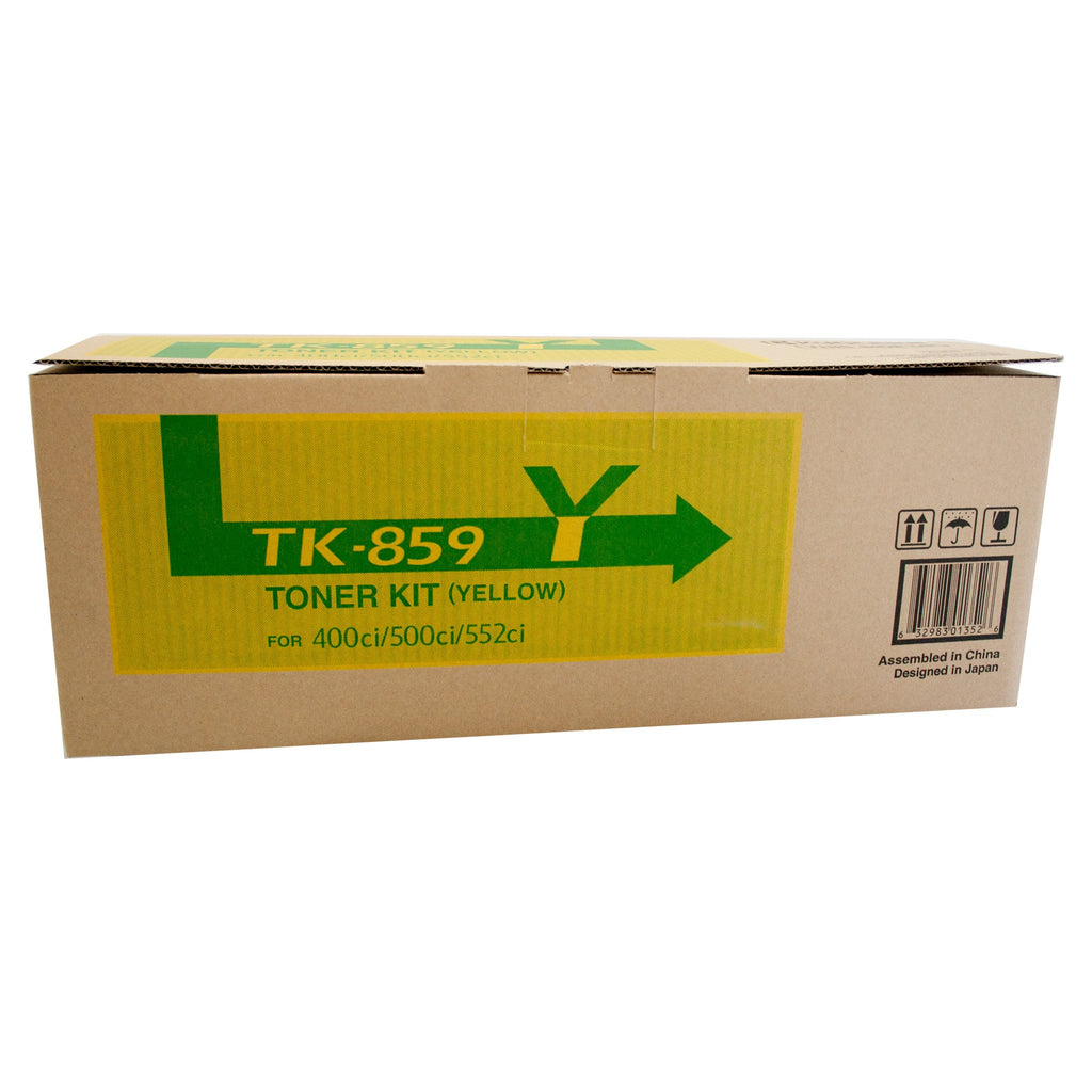 Kyocera TK-859Y Yellow Toner Cartridge