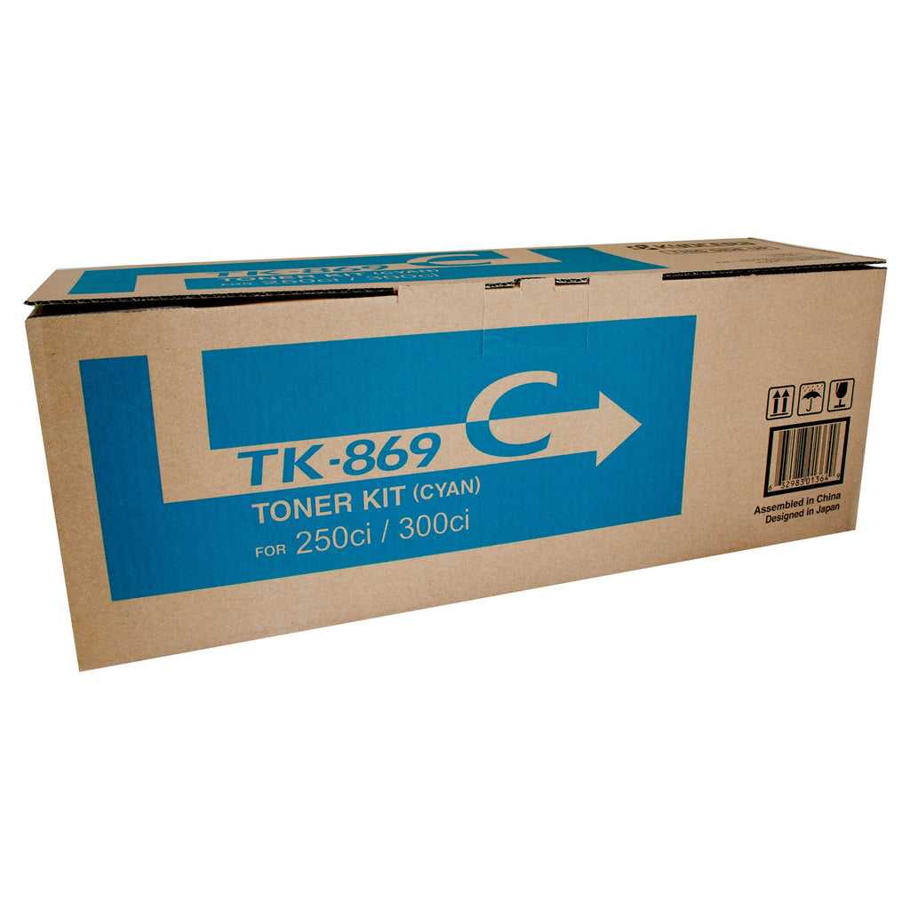 Kyocera TK-869C Cyan Toner Cartridge