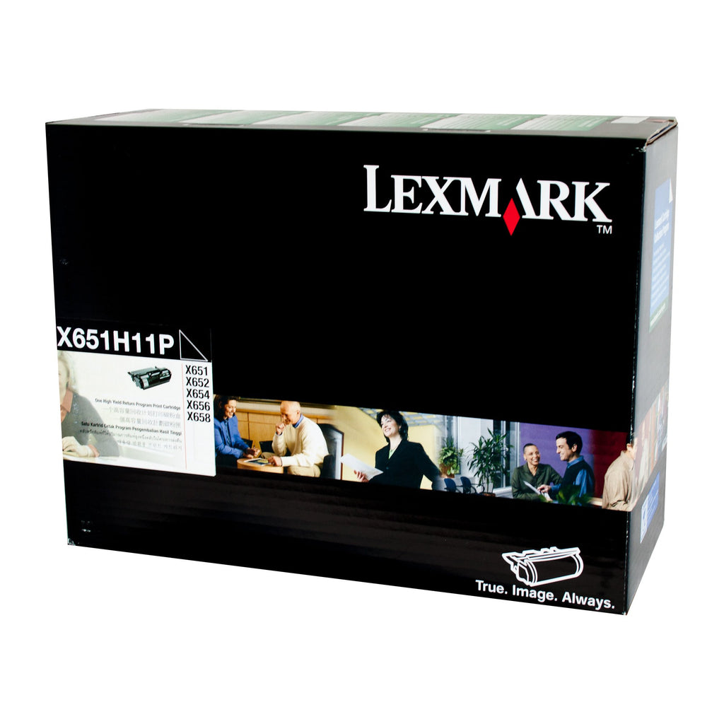 Lexmark X651H11P Black Toner Cartridge