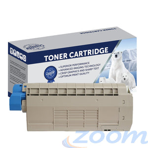 Premium Compatible Oki 46507511 Cyan Toner Cartridge