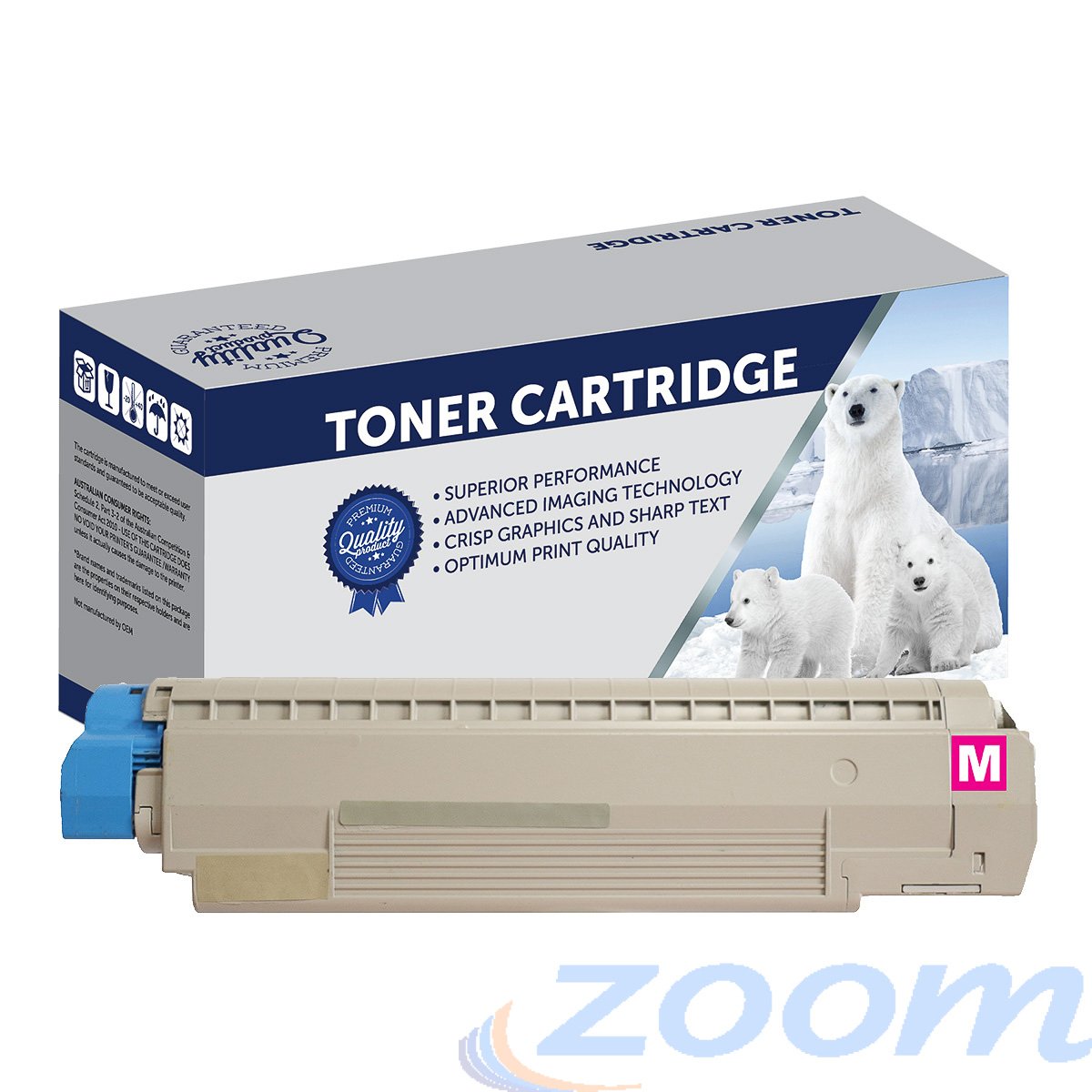 Premium Compatible Oki 44059134 Magenta Toner Cartridge