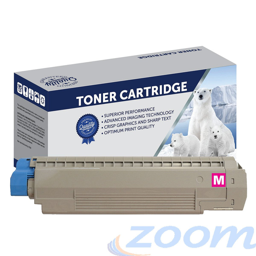 Premium Compatible Oki 44059238 Magenta Toner Cartridge