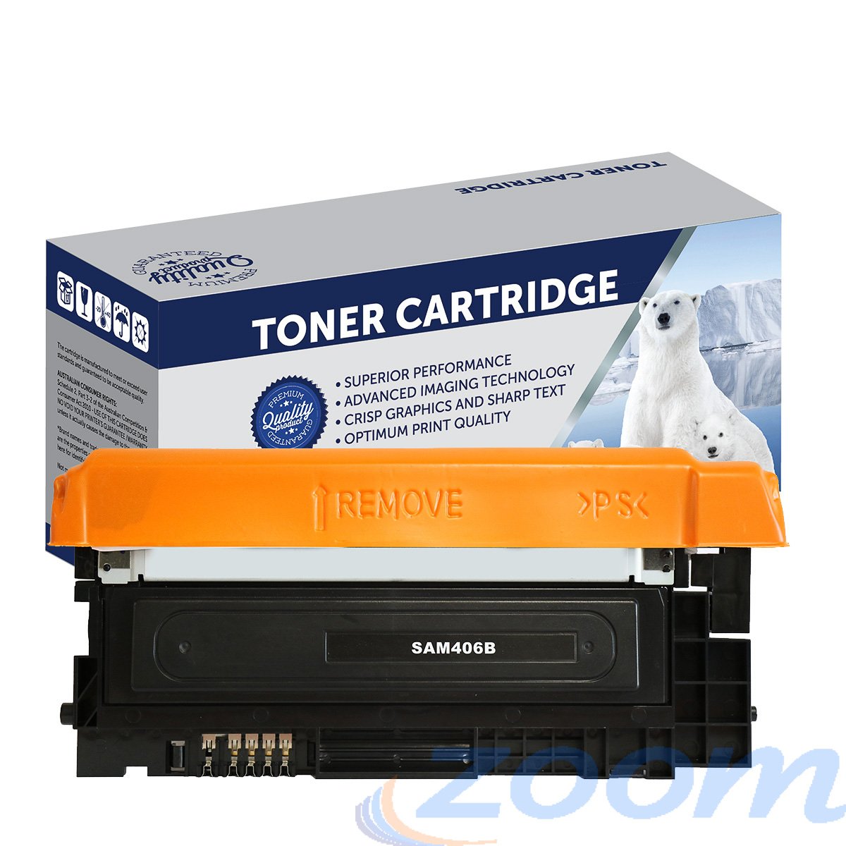 Premium Compatible Samsung SU120A, CLTK406S Black Toner Cartridge
