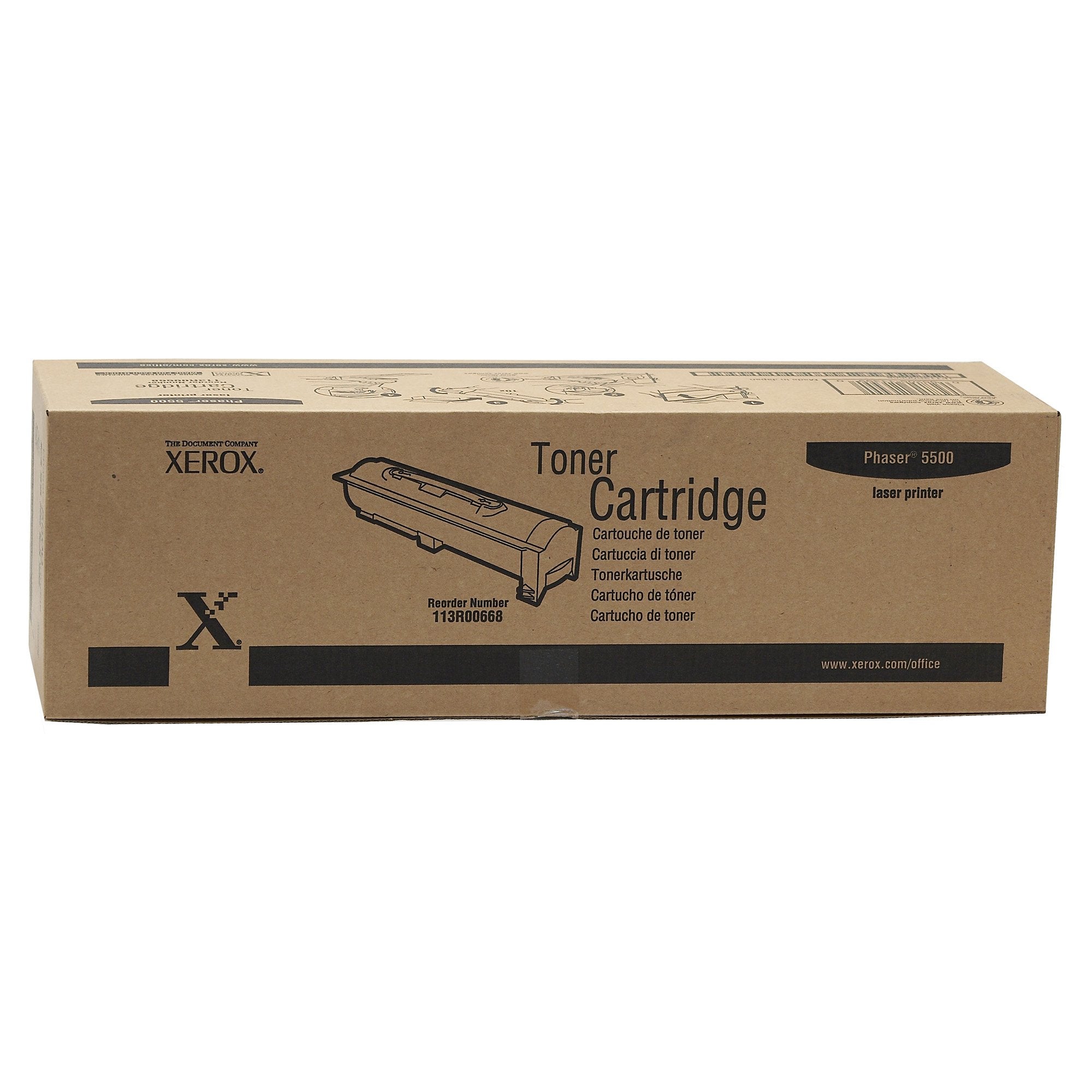 Fuji Xerox 113R00668 Black Toner Cartridge