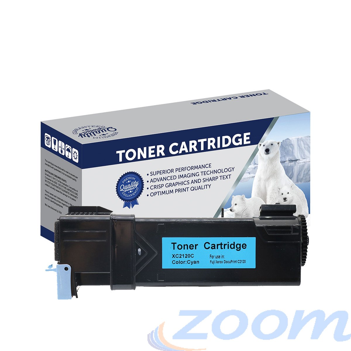 Premium Compatible Xerox CT201304 Cyan Toner Cartridge