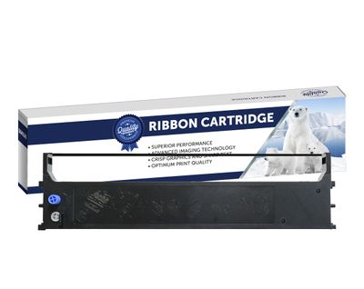 Premium Compatible Oki 43571806 Black Nylon Printer Ribbon