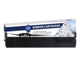 Premium Compatible Epson C13S015610, Black Nylon Printer Ribbon