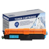 Brother TN257C, TN253C, Premium Compatible Cyan High Yield Toner Cartridge - 2,500 Pages