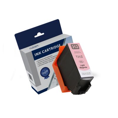 Epson C13T183692, 312XL, Premium Compatible Light Magenta High Yield Ink Cartridge - 830 Pages