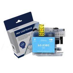 Brother LC-23EC, Premium Compatible Cyan Ink Cartridge - 1,200 Pages